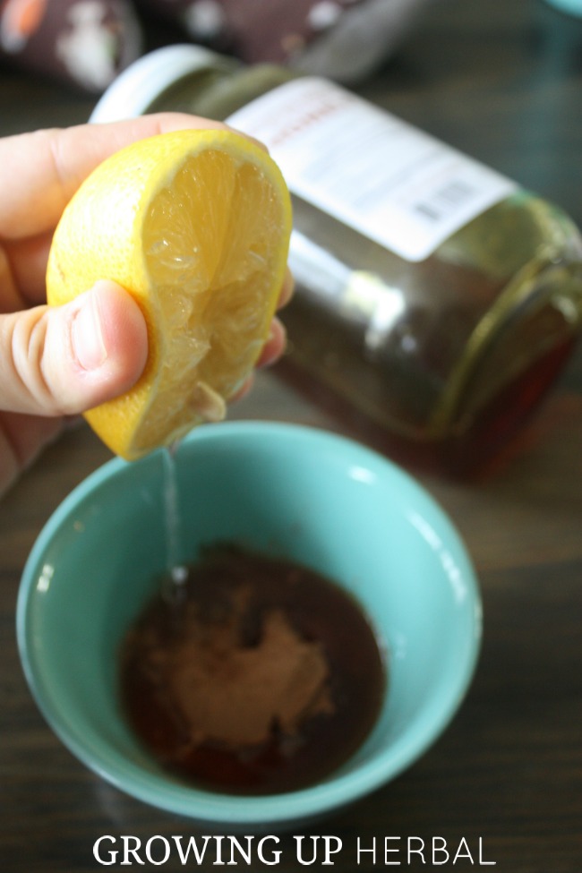 How To Make A Delicious, Chocolate Herbal Cough Syrup | Growing Up Herbal | If your kid is coughing, this chocolate herbal cough syrup is just what Dr. Mom ordered! Plus, your kids will love it!