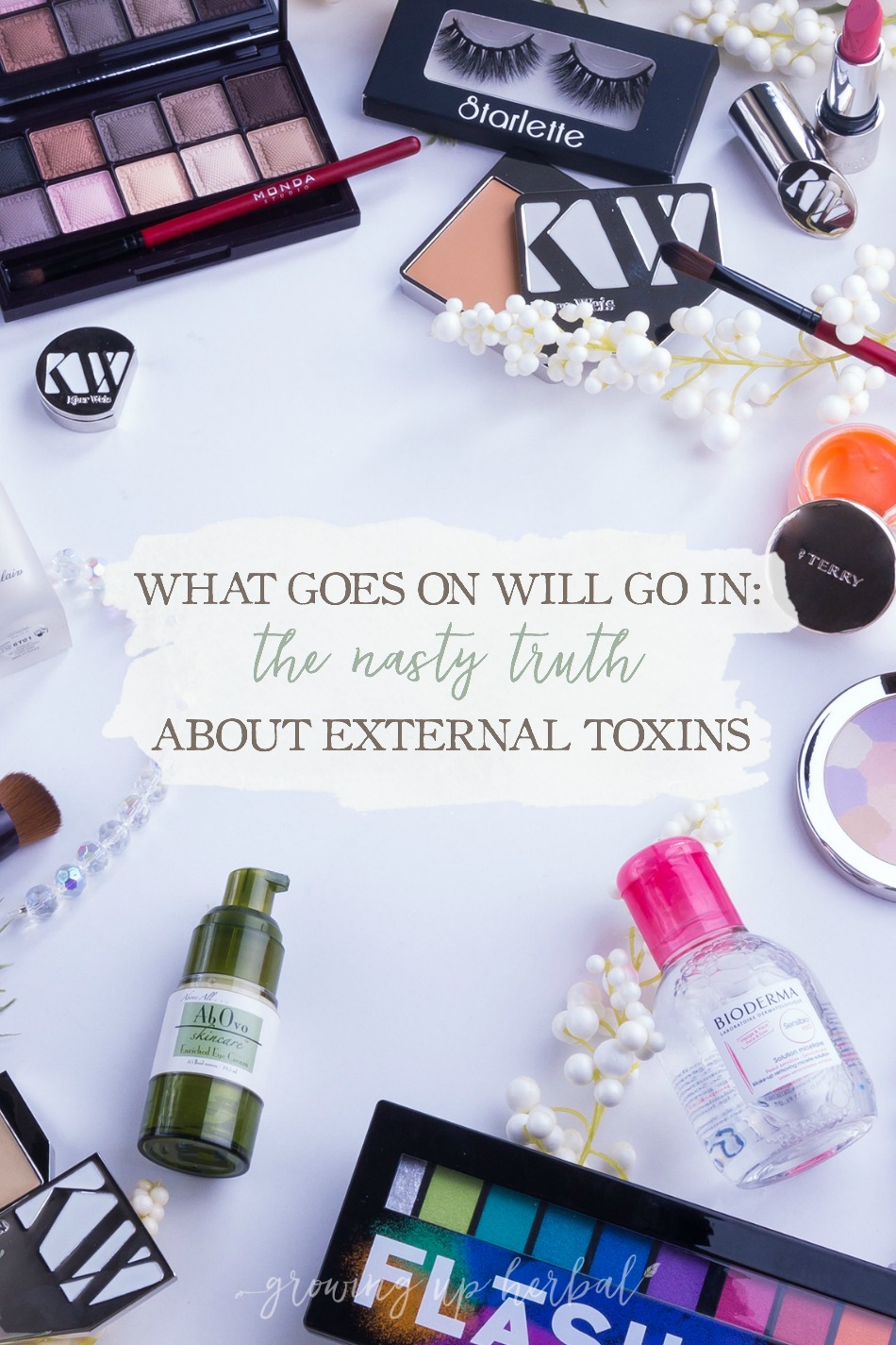 What Goes On Will Go In: The Nasty Truth About External Toxins | Growing Up Herbal | Have you ever wondered whether the everyday products you use in your home are negatively affecting your health or not? Chances are they are. How will you make the switch to a more non-toxic lifestyle?