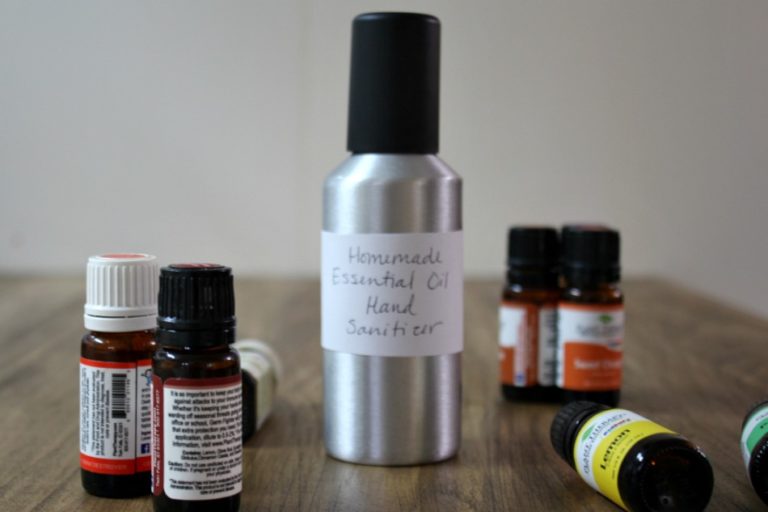 Homemade Essential Oil Hand Sanitizer Recipes For Adults & Children