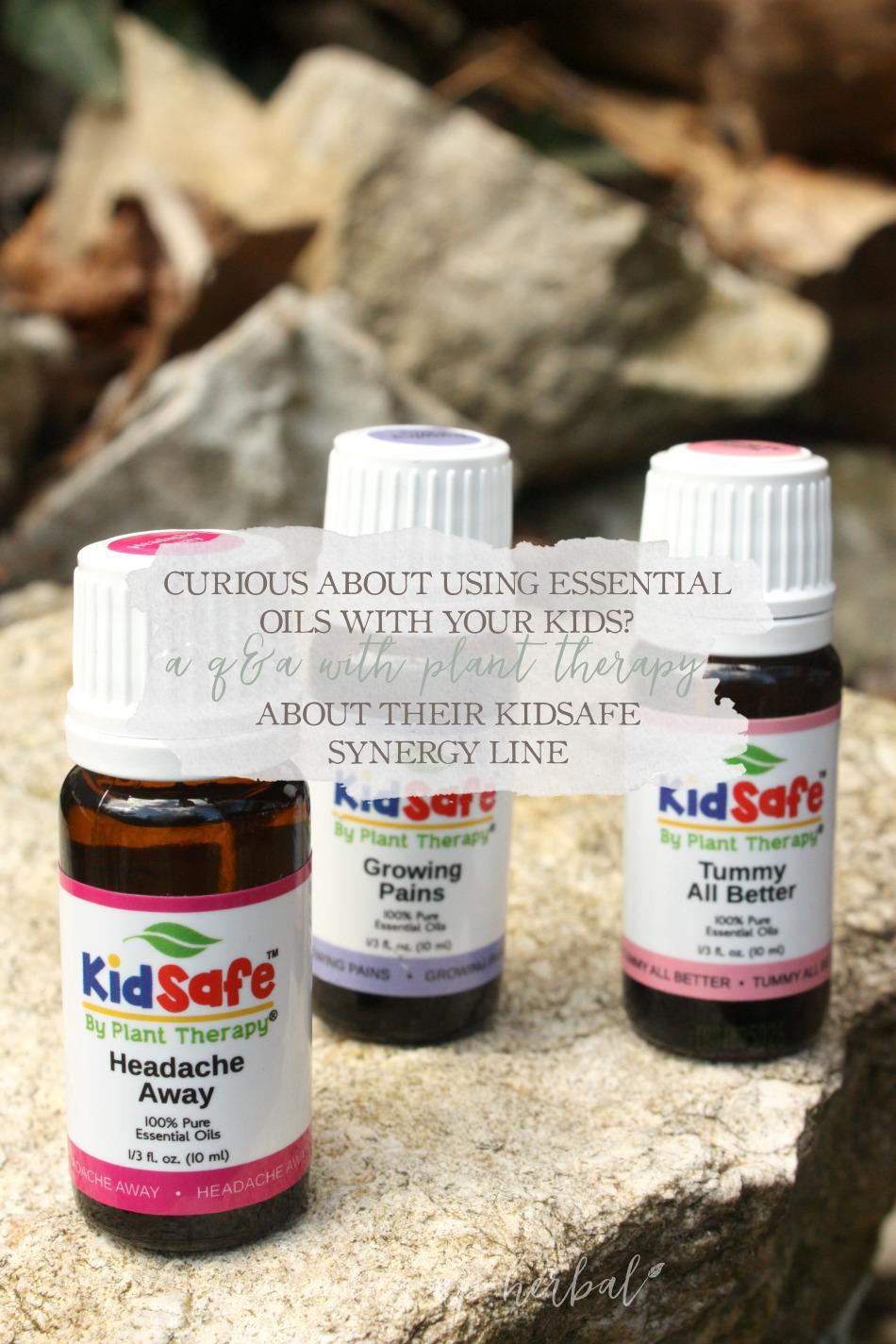 Plant Therapy Q&A About KidSafe Synergies | Growing Up Herbal | Finally a line of essential oil blends specifically for kids! Come learn more about KidSafe Synergies in today's Q&A post!