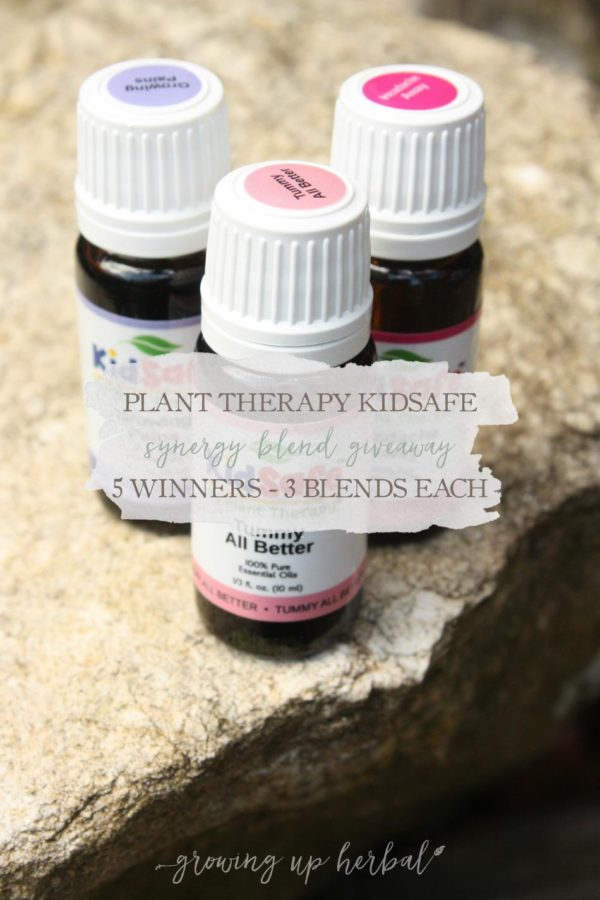 Plant Therapy KidSafe Synergy Blend Giveaway Growing Up Herbal