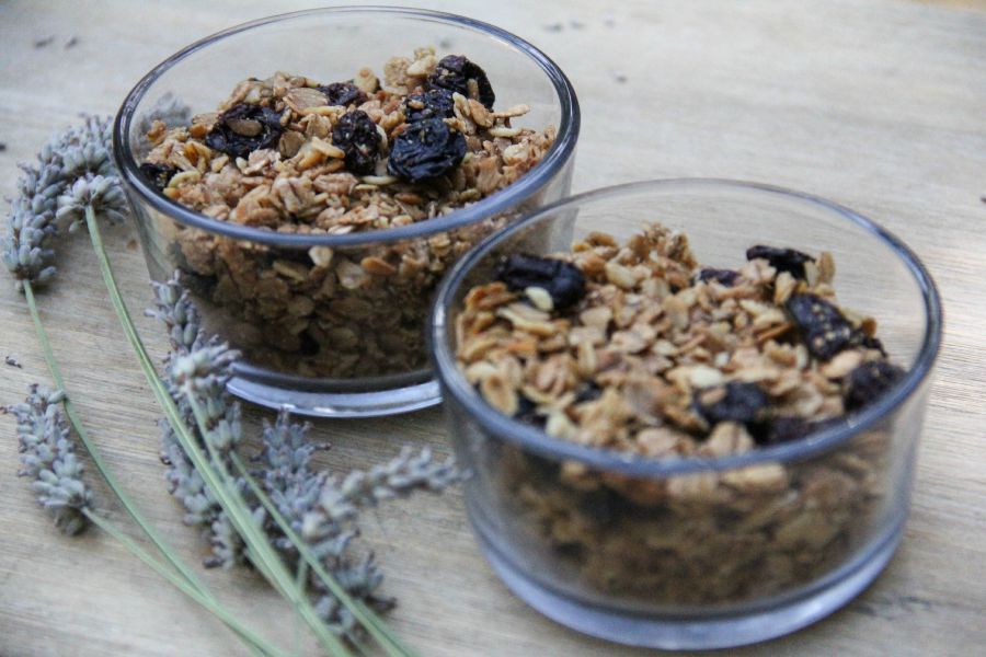 Cherry And Cardamom Granola | Growing Up Herbal | Learn how to make a delicious breakfast granola using the herb cardamom!