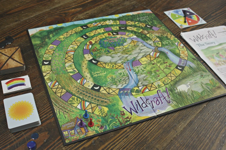 A Fun Herbal Board Game... Just In Time For Christmas! | Growing Up Herbal | Enter to win a free herbal board game, Wildcraft, just in time for Christmas!