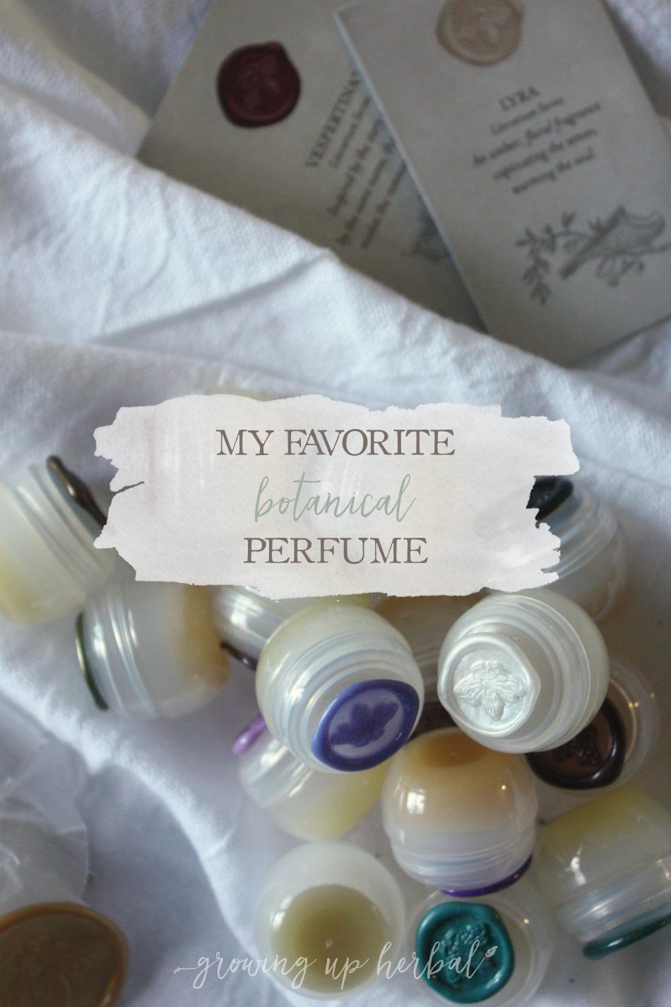 My Favorite Botanical Perfume | Growing Up Herbal | If you wanna get rid of your toxic perfume, but still smell good naturally, check out my favorite botanical perfume in today's post!