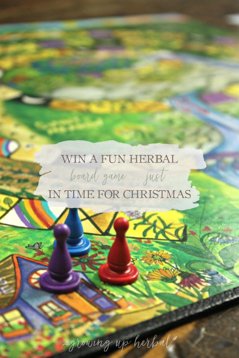 A Fun Herbal Board Game... Just In Time For Christmas! | Growing Up Herbal | Enter to win a free herbal board game, Wildcraft, just in time for Christmas!