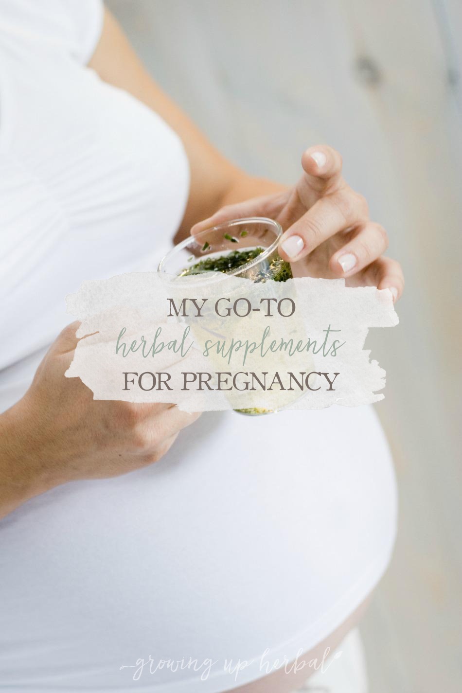 My Go-To Herbal Supplements For Pregnancy | Growing Up Herbal | Today I'm sharing my favorite herbal supplements for pregnancy!