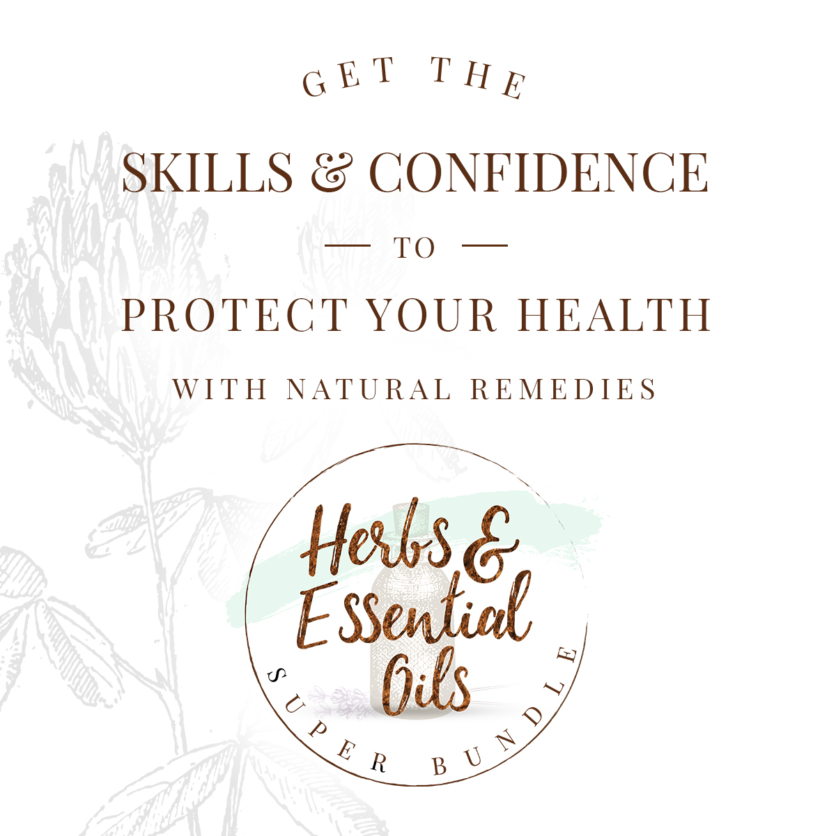 Take Charge Of Your Family's Health With The Herbs & Essential Oils Super Bundle | Growing Up Herbal | Learn how to take charge of your family's health confidently, safely, and effectively!