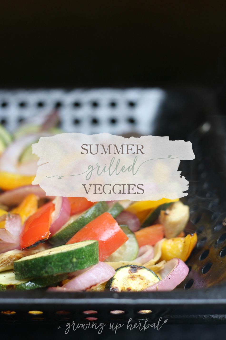 Summer Grilled Veggies (The Easiest Side Dish Ever) | Growing Up Herbal | You'll fall in love with how tasty and easy to make these summer grilled veggies are!