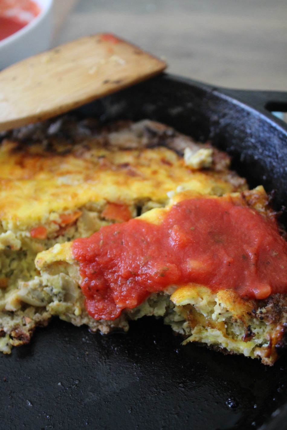 Saucy Mediterranean Frittata: A Savory Dish For Any Meal Of The Day | Growing Up Herbal | Enjoy this deliciously healthy egg-based recipe any time of the day. It's quick and easy to make. Perfect for busy mamas!