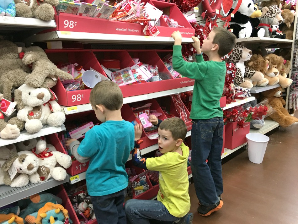A Day In The Life: Making Valentine's Day Gift Packs For The Cousins | Growing Up Herbal | Today, I'm sharing how my boys make Valentine's Day gift packs for their cousins. Get a glimpse into our life!