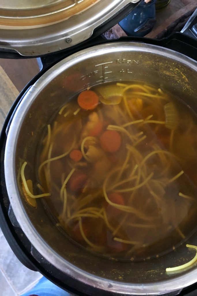 ImmuneSupportive TurmericGinger Chicken Noodle Soup