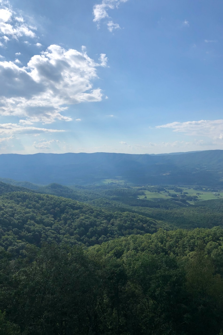 Labor Day Hike to the Fire Tower | Growing Up Herbal | Enjoy views of the Appalachian Mountains of East Tennessee in these photos from our Labor Day hike to the fire tower.