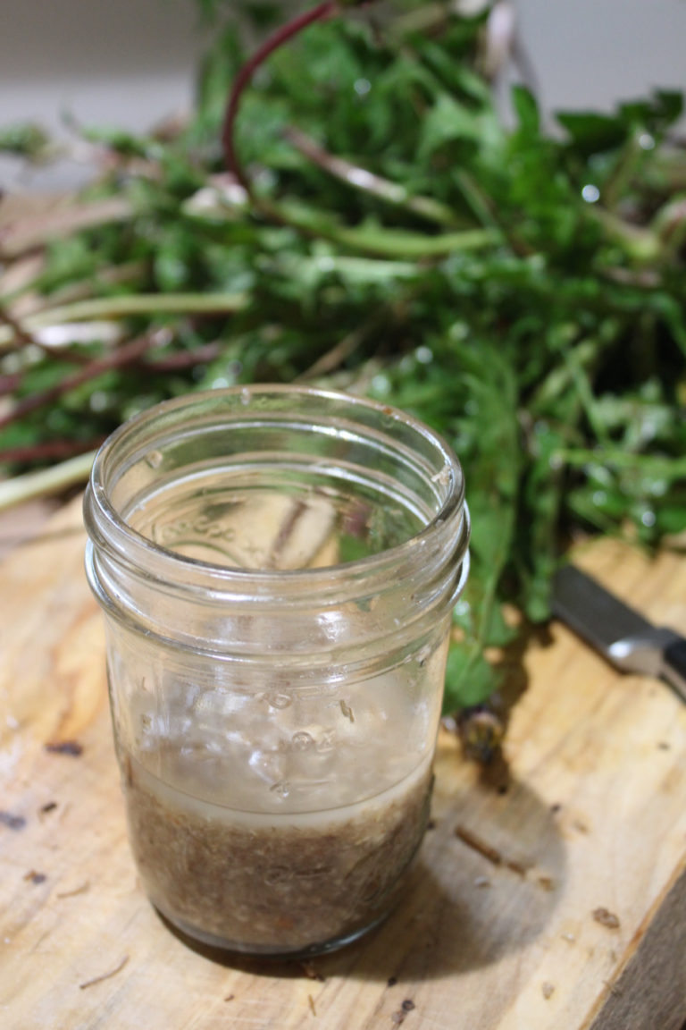 The Best Way to Make a Dandelion Root Tincture (And How To Use It)