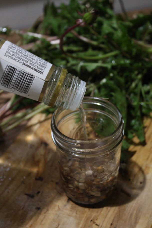The Best Way to Make a Dandelion Root Tincture (And How To Use It)