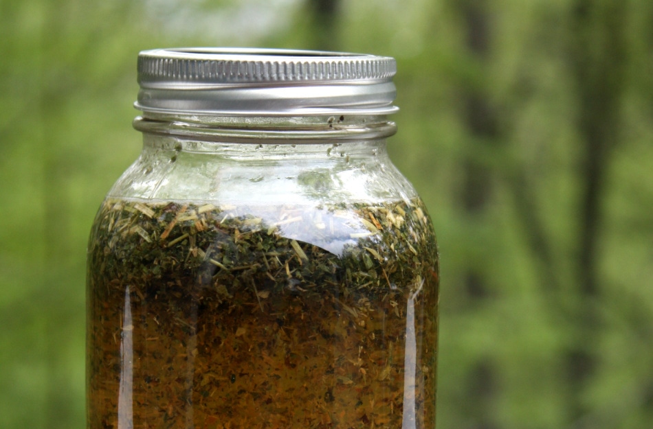 herbal compost tea