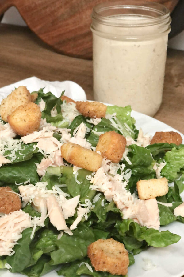 Homemade (AnchovyFree) Caesar Dressing Growing Up Herbal