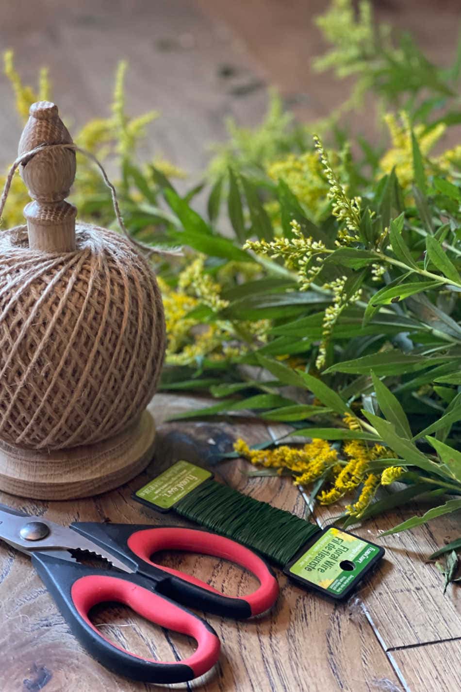 Appalachian Folklore: How To Make A Goldenrod Blessing Broom | Growing Up Herbal | Learn how to make a goldenrod blessing broom and the Appalachian folklore behind this fine seasonal craft project.